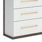 Ashley Kendanport 6-Drawer Dresser in Dark Brown and Matte White, , large