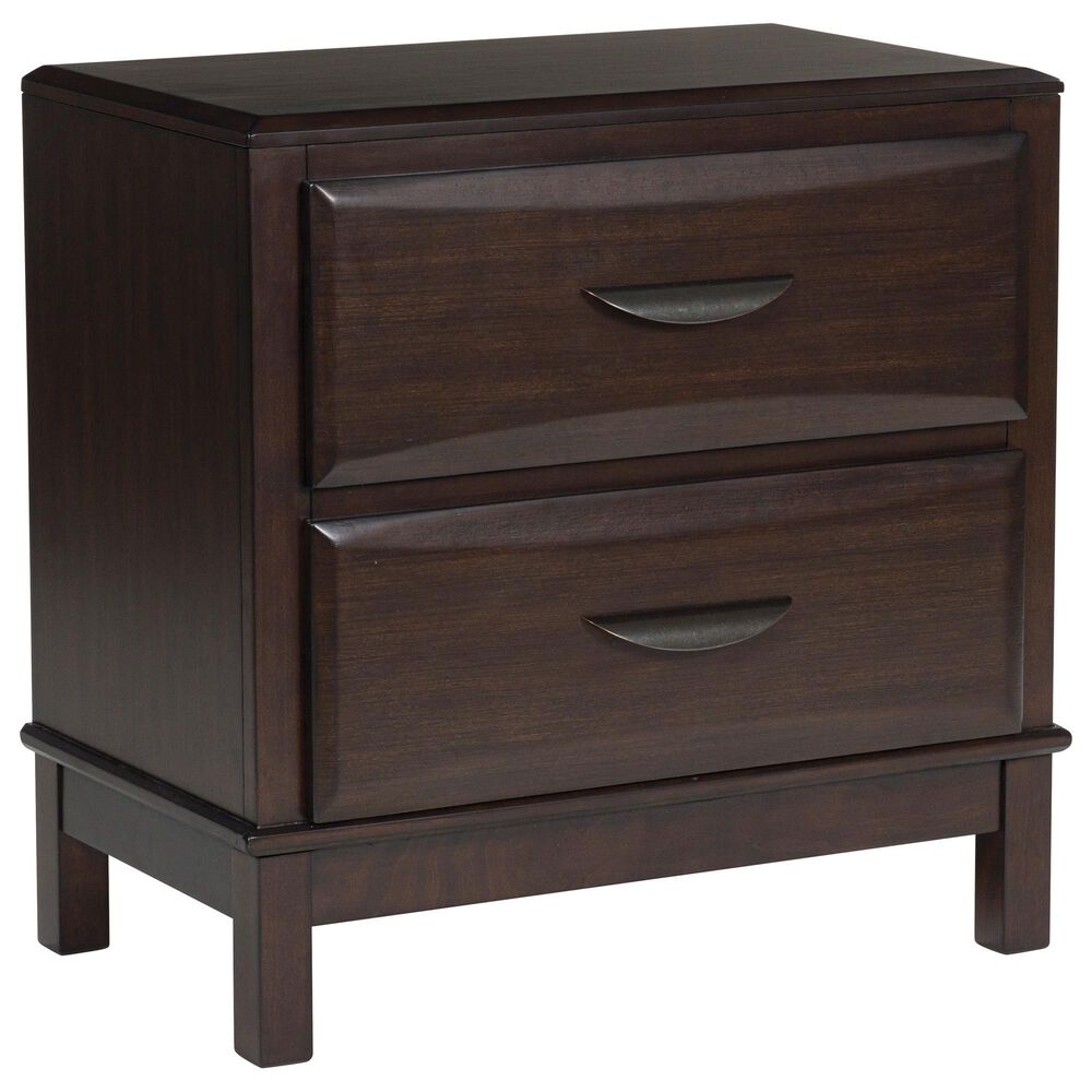 Ashley Vanmore 5-Piece King Storage Bedroom Set in Dark Brown, , large