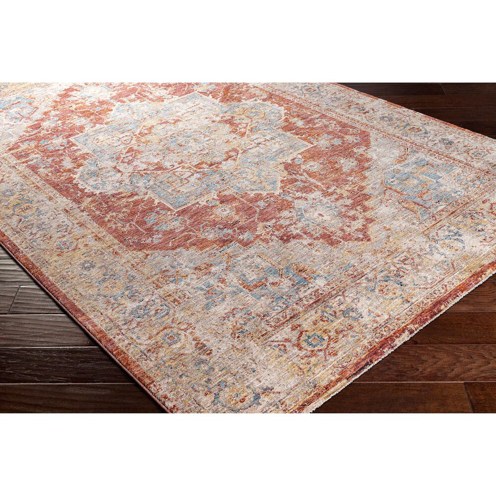 Surya Mirabel 10&#39; x 14&#39; Burnt Orange, Rust, Teal, Olive, Gray and Beige Area Rug, , large