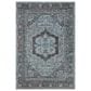 Loloi II Odette 2"7" x 16" Sky and Charcoal Runner, , large