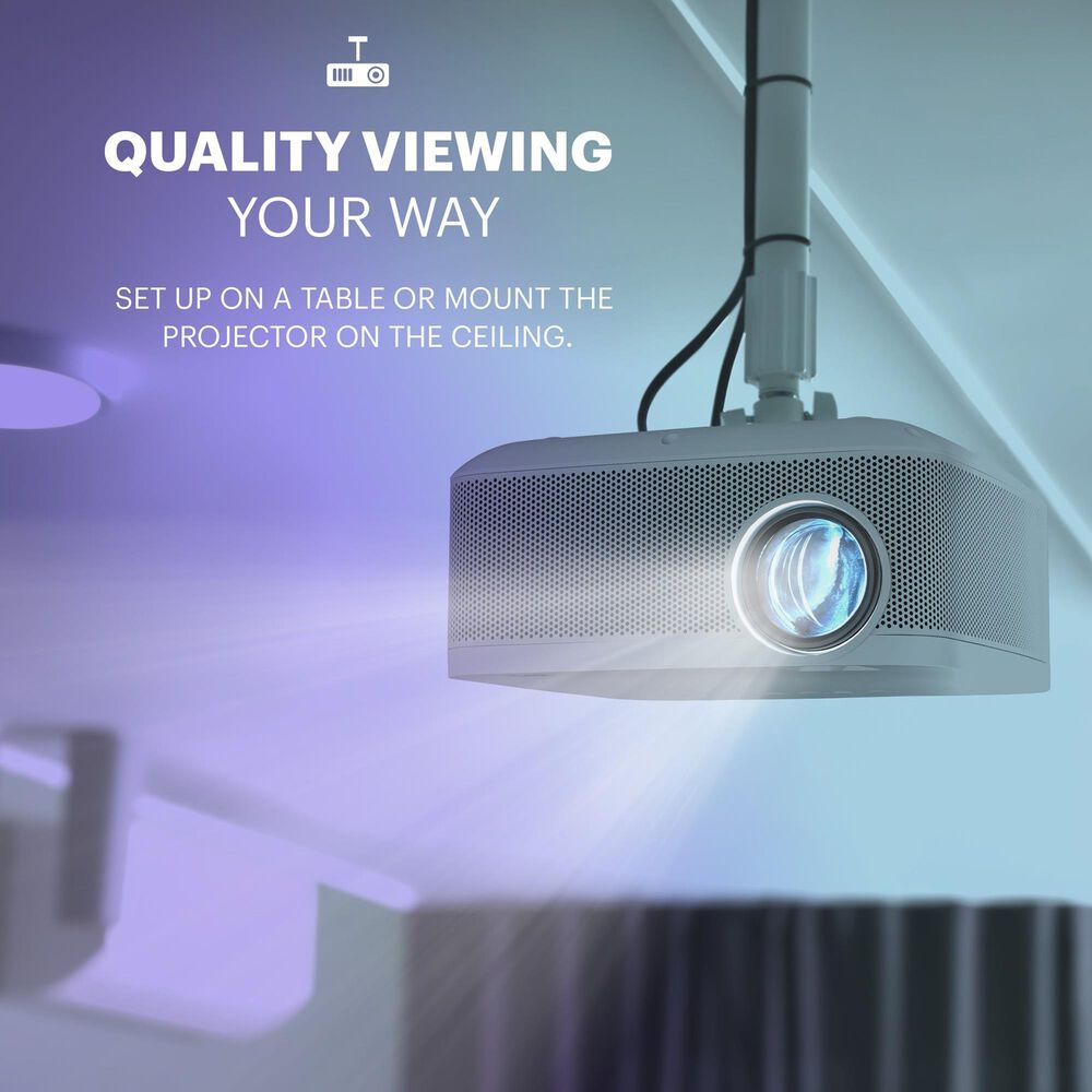 Kodak FLIK X10 Multimedia Home Projector, 1080p Portable Projector with Remote Control, , large
