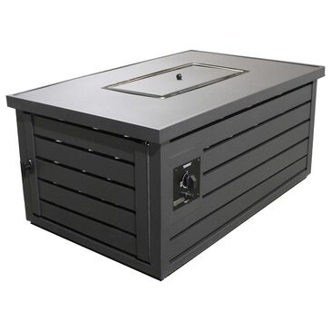 Venture Contempo Rectangular Fire Pit in Dove, , large