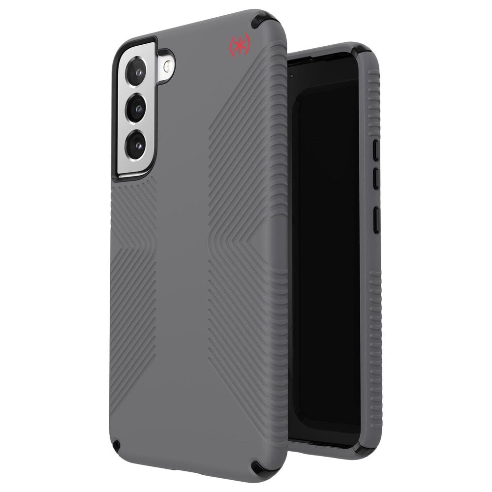 Speck Presidio2 Grip Case for Samsung Galaxy S22+ in Graphite Grey and Black, , large