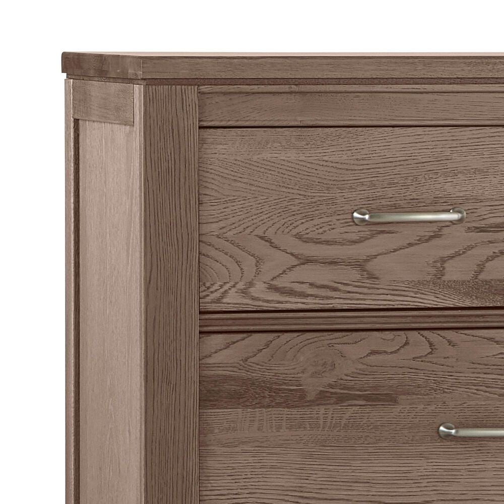 Viceray Collections Tide and Timber 5 Piece Twin Poster Bedroom Set in Grey Oak, , large