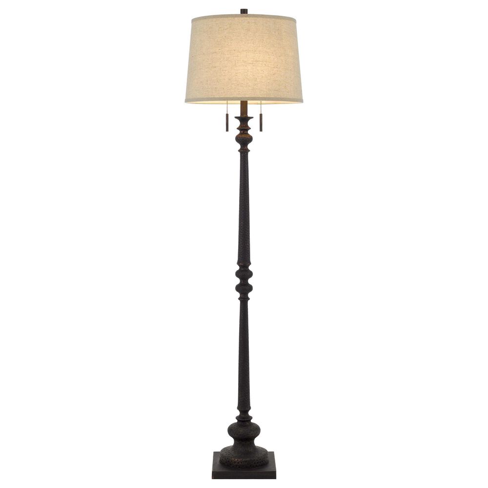 Cal Lighting Torrington Floor Lamp in Rustic Iron, , large