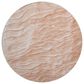 Dalyn Rug Company Pacifica PA1 8" Round Coral Area Rug, , large