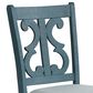 Furniture of America Gross Dining Chair in Antique Blue (Set of 2), , large
