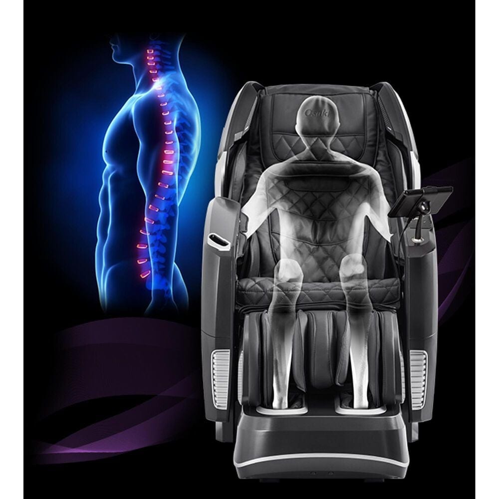 Osaki 4D Pro Maestro LE Deluxe Zero Gravity Massage Chair in Black, , large
