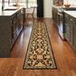 Nourison Antique Bloom Mocha and Multicolor 2"4" x 12" Runner, , large