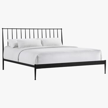 Hawthorne Furniture Transitional King Metal Panel Bed in Matte, , large