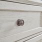 Ashley Robbinsdale 6 Drawer Dresser and Mirror in Antique White, , large