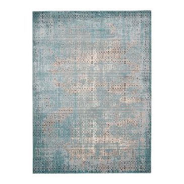 Nourison Karma KRM01 5"3" x 7"4" Blue Area Rug, , large