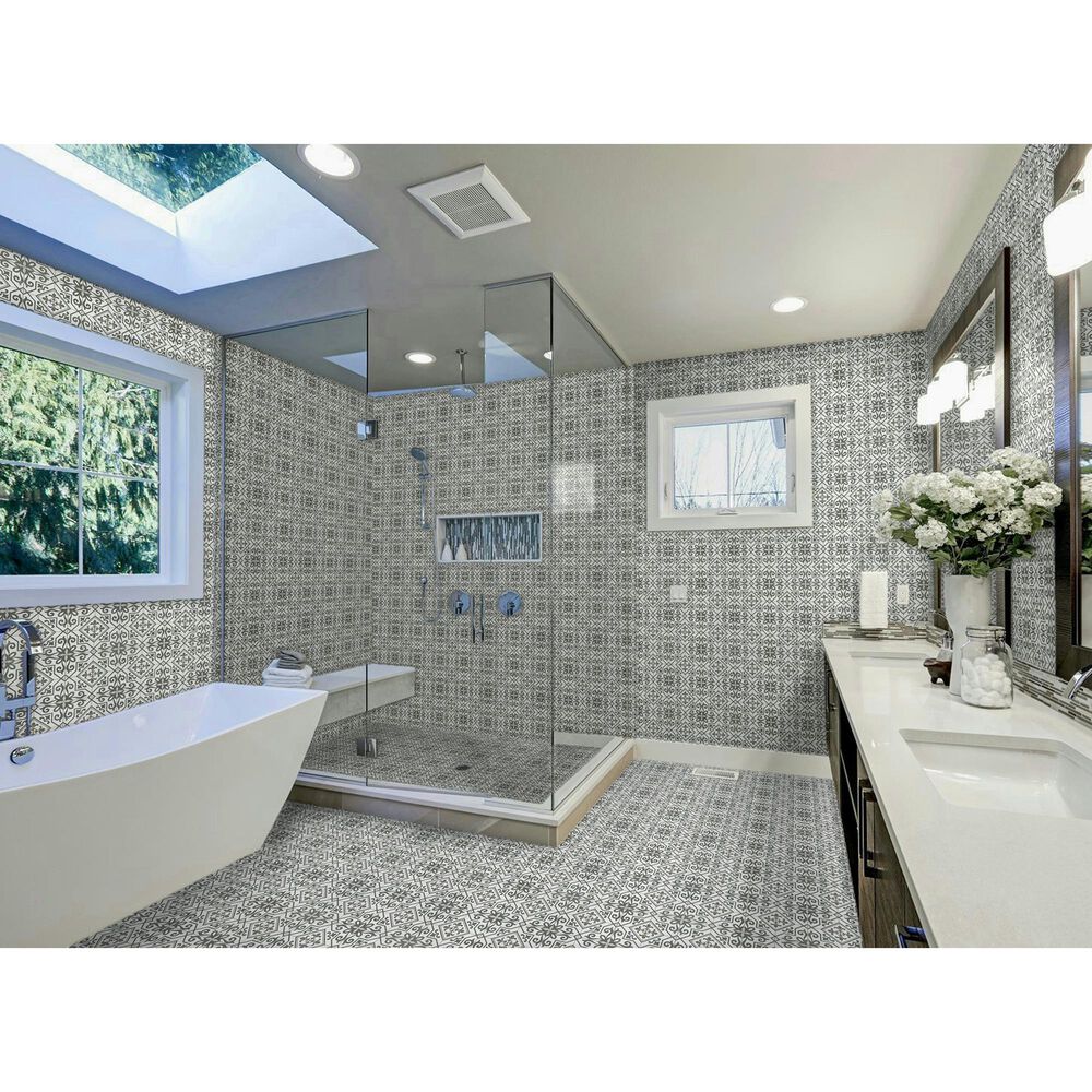 Emser Nostalgia F26NOSTEP1818V2 Epic 18&quot; x 18&quot; Ceramic Tile, , large