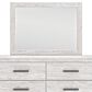 Ashley Cayboni Bedroom Mirror Only in Whitewash, , large