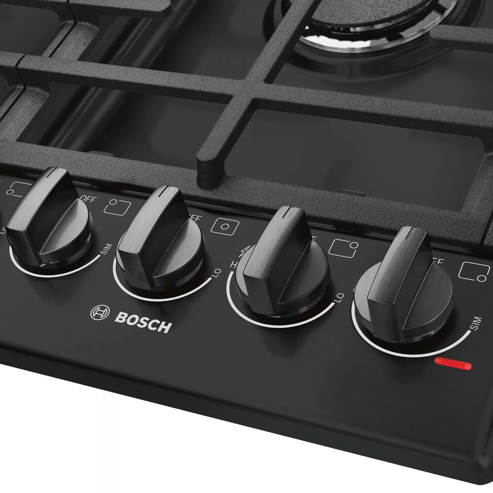 Bosch 800 Series 36&quot; Gas Cooktop in Black, , large