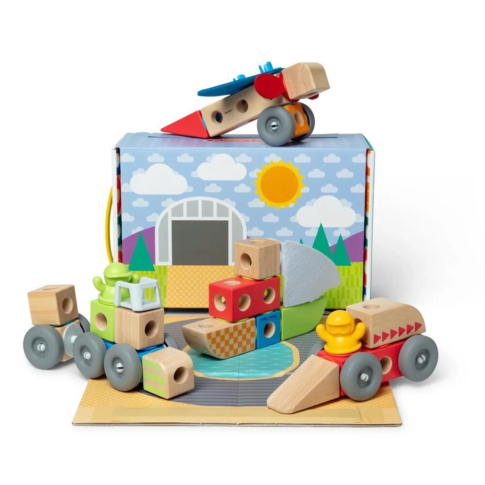 Melissa &amp; Doug Blockables Vehicles, , large