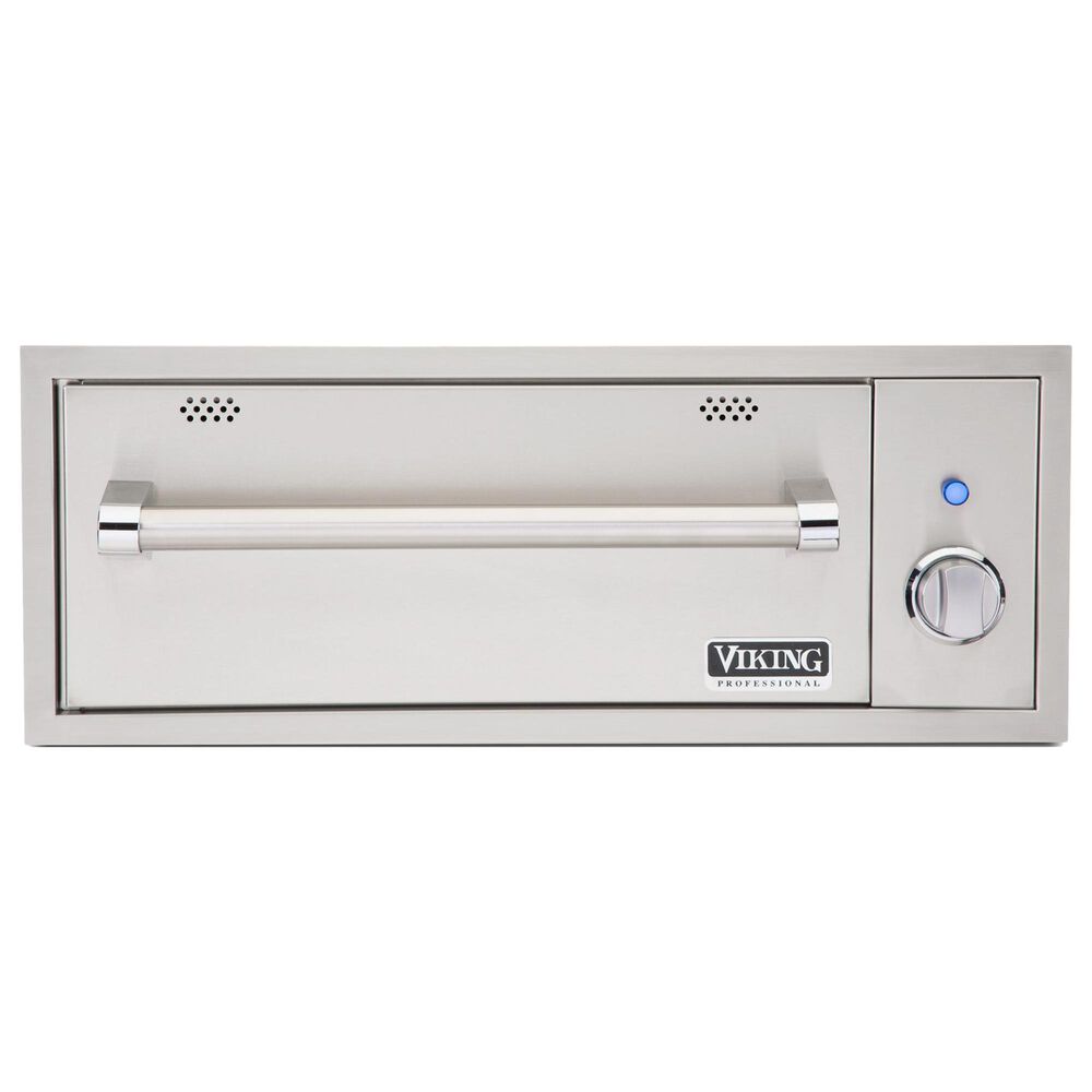 Viking Range 30" Outdoor Warming Drawer in Stainless Steel, , large