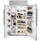 Cafe 48" Wide 29.6 Cu. Ft. Side-by-Side Built-In Refrigerator in Stainless Steel, , large