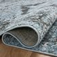 Loloi II Odette 11"2" x 15"7" Sky and Charcoal Area Rug, , large