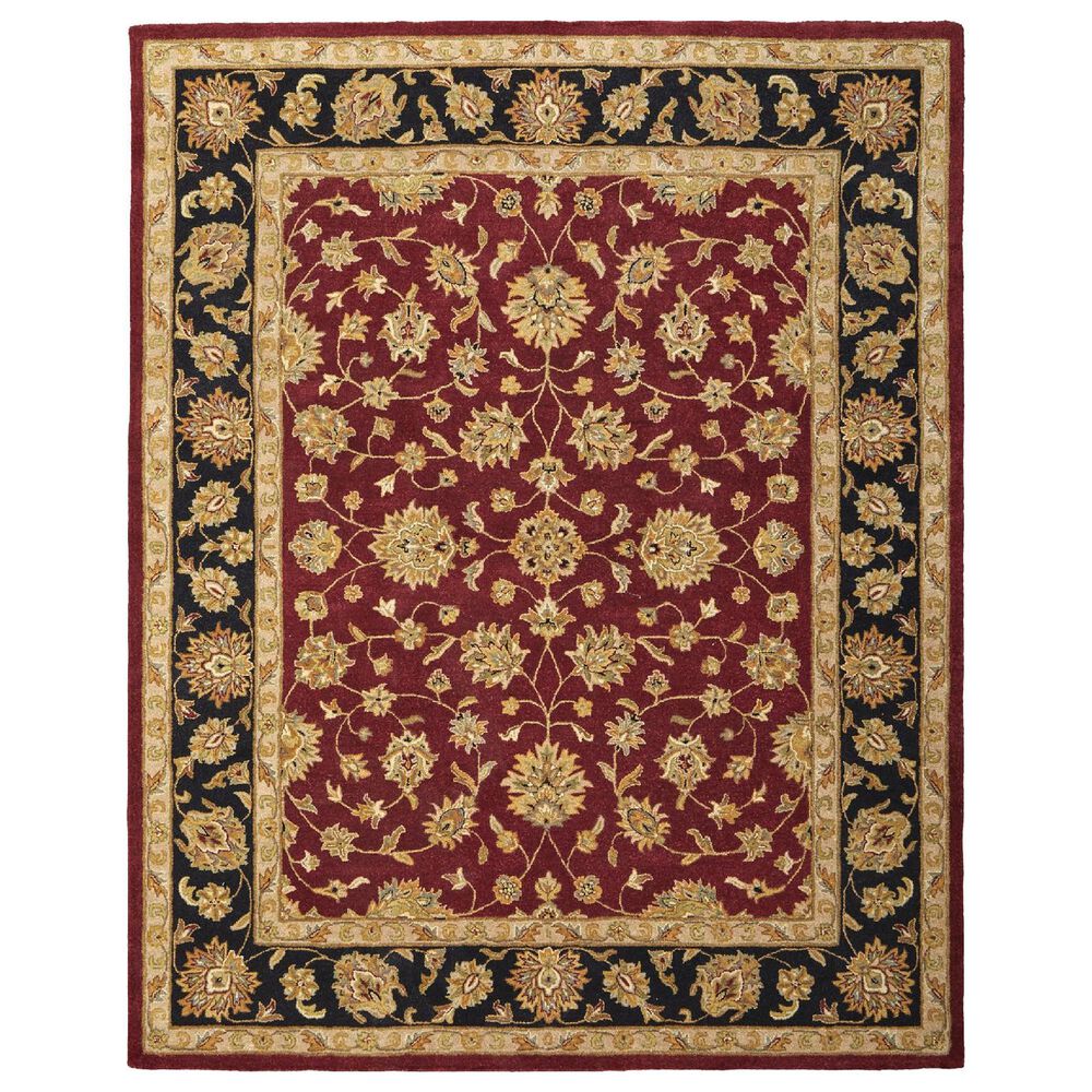 Feizy Rugs Wagner Red and Black 8" x 10" Area Rug, , large