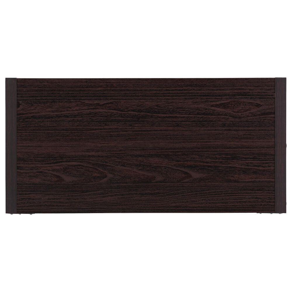 Linon Home Decor Galli 4-Shelf Bookcase in Espresso, , large