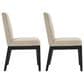 HOMLUX Side Chair in Ebony Black (Set of 2), , large