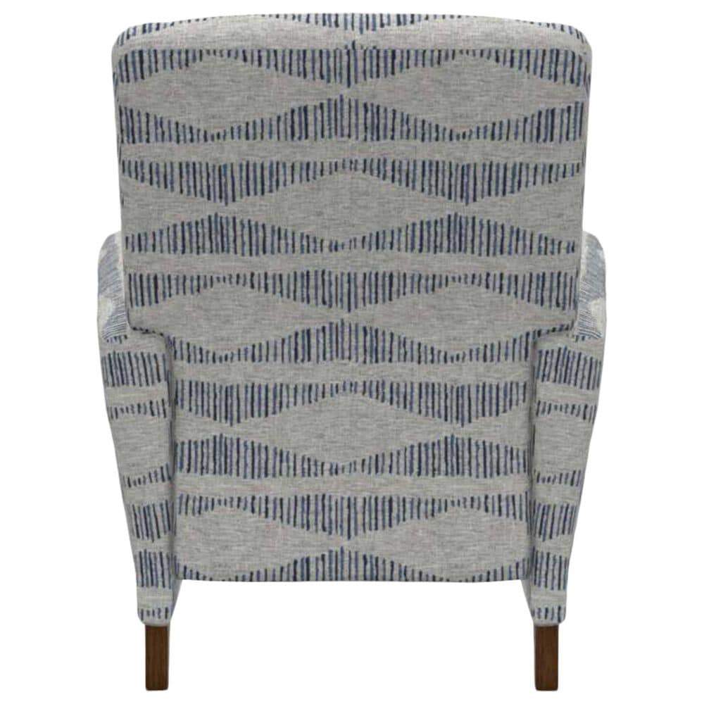 La-Z-Boy Scarlett High Leg Recliner in Bluestone Fabric and Coffee Finish, , large