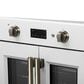 Forno Asti 30" Single Electric Wall Oven with French Door in White, , large