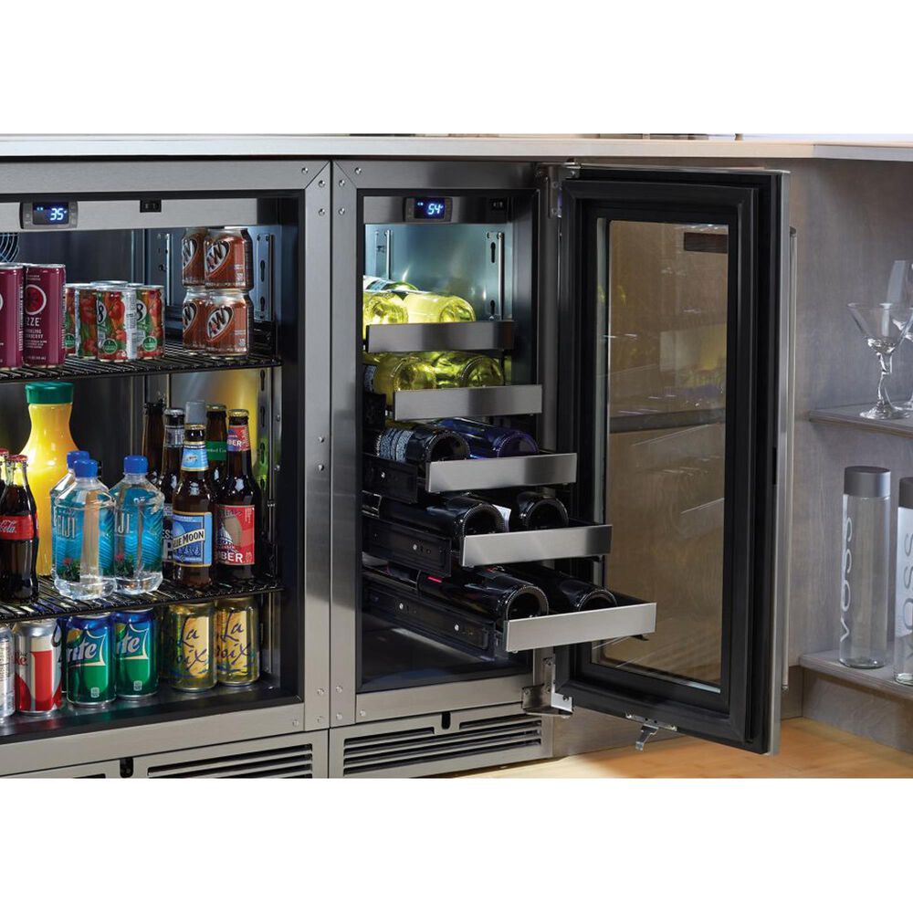 Perlick Signature 15&quot; Outdoor Undercounter Wine Reserve with Right Hinge Glass Door in Stainless Steel, , large