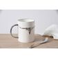 Pampa Bay Longhorns Mug in White and Silver, , large