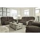 Ashley Next-Gen Gaucho Manual Reclining Loveseat with Console in Espresso, , large