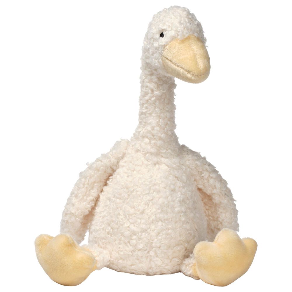 Lambs &amp; Ivy Signature Bunny Hop Lucy Plush Toy in White and Creamy Yellow, , large