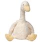 Lambs & Ivy Signature Bunny Hop Lucy Plush Toy in White and Creamy Yellow, , large