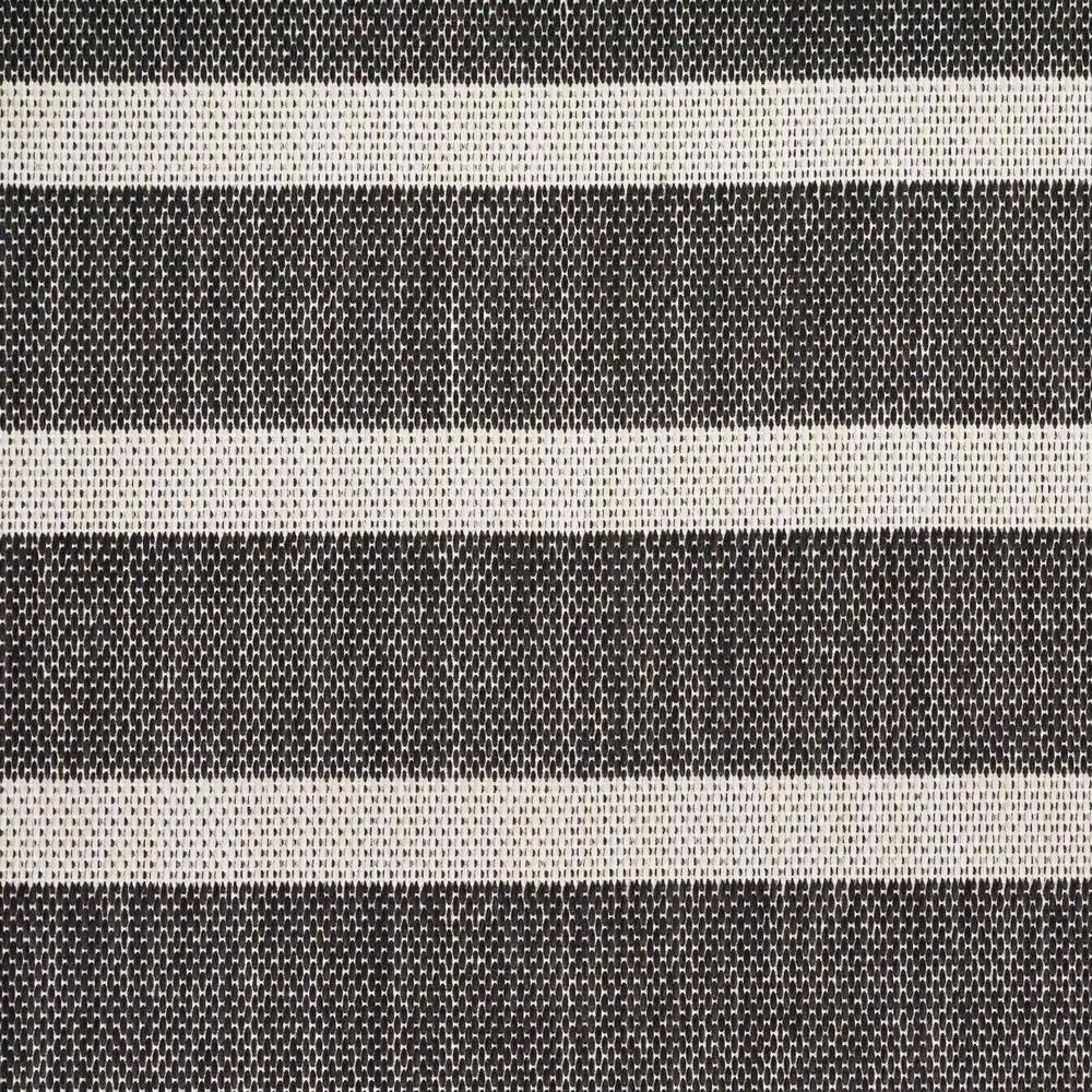 Nourison Positano POS03 Black and Ivory 8&#39; x 10&#39; Indoor/Outdoor Area Rug, , large