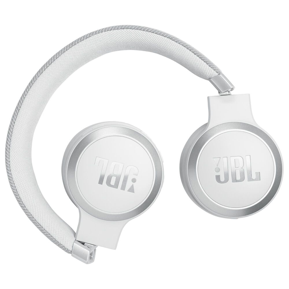 JBL Wireless On-Ear Headphones with True Adaptive Noise Cancelling in White, , large