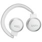 JBL Wireless On-Ear Headphones with True Adaptive Noise Cancelling in White, , large