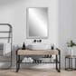 Uttermost Serna Vanity Mirror in Matte White, , large