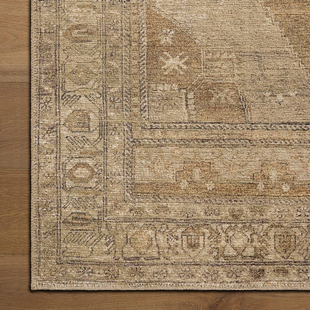 Amber Lewis x Loloi Cambria Taupe and Antique Bronze 8'6" x 11'6" Area Rug, , large