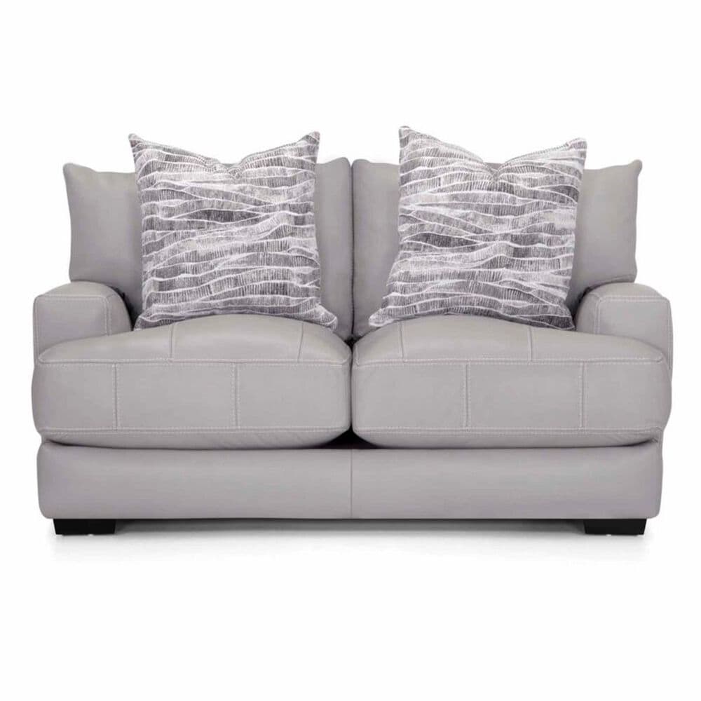 Moore Furniture Antonia Loveseat in Light Gray, , large