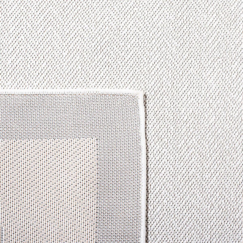 Safavieh Martha Stewart Cyprus Chevron 4&#39;5&quot; x 6&#39;5&quot; Ivory and Grey Area Rug, , large