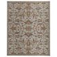 Feizy Fallon Gray and Multicolor 4" x 6" Area Rug, , large