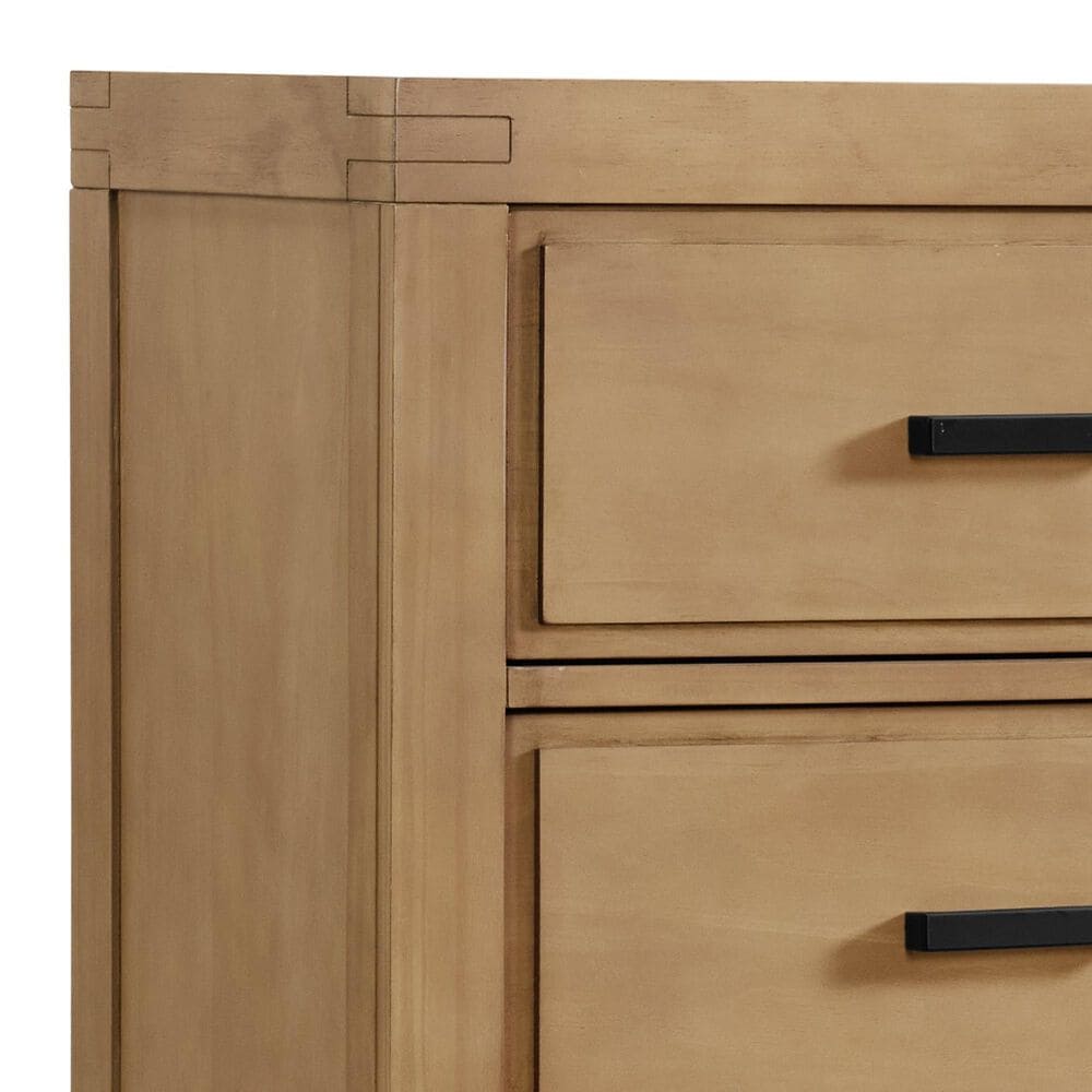 Oxford Baby Mystic 4-Drawer Chifforobe with Door in Honey, , large
