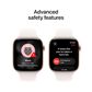 Apple Watch Series 11 (GPS+Cellular) 46mm Aluminum Case with Light Blush Sport Band - M/L - Rose Gold - (2025), , large