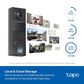 TP-Link Tapo Smart Wi-Fi 2K Video Doorbell in Black, , large