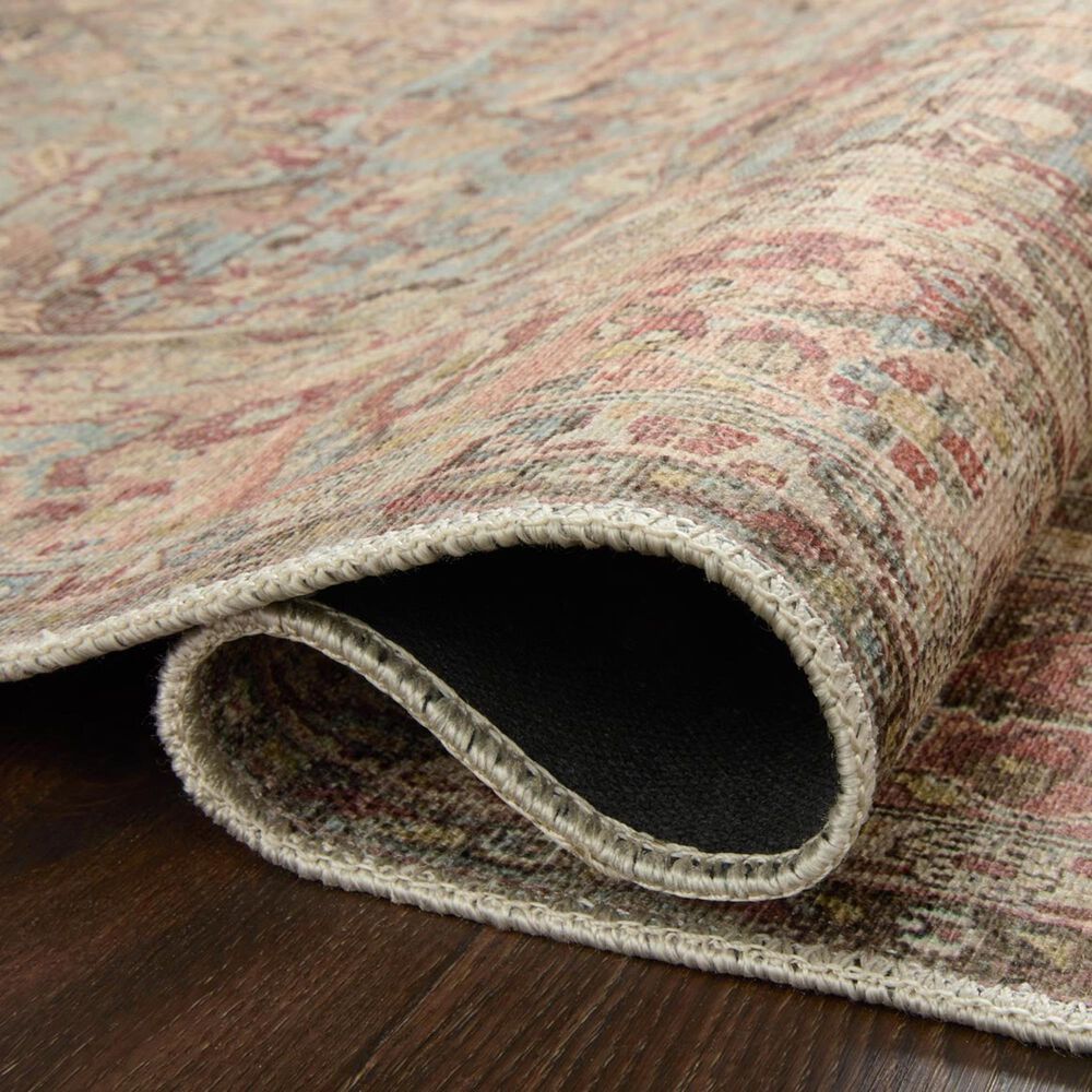 Loloi Adrian 2&#39; x 5&#39; Ocean and Clay Area Rug, , large