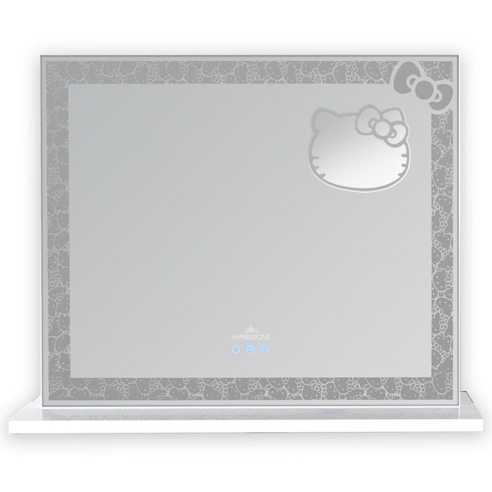 Impressions Vanity Hello Kitty Vanity Mirror in White, , large