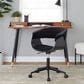 Lumisource Vintage Mod Office Chair in Black, , large