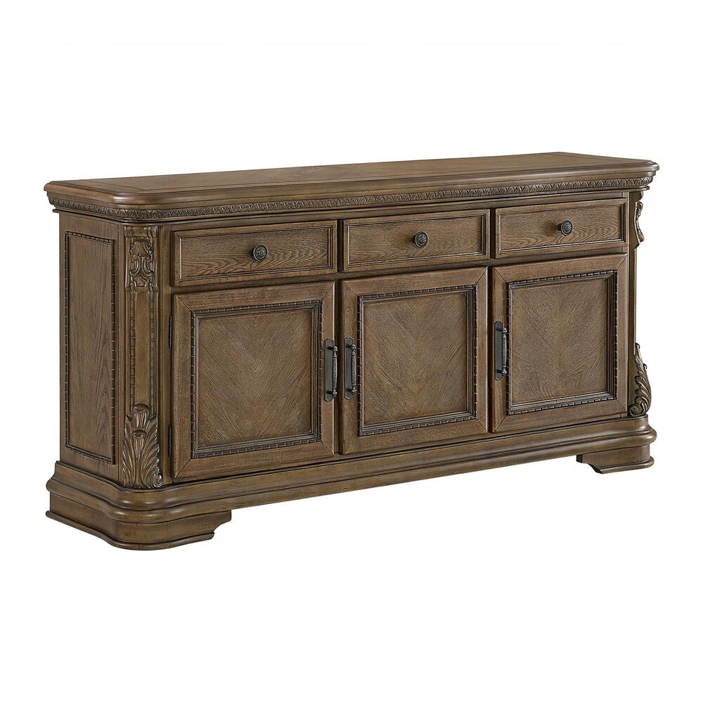 Mayberry Hill Madison Park 3-Door Server in Walnut, , large