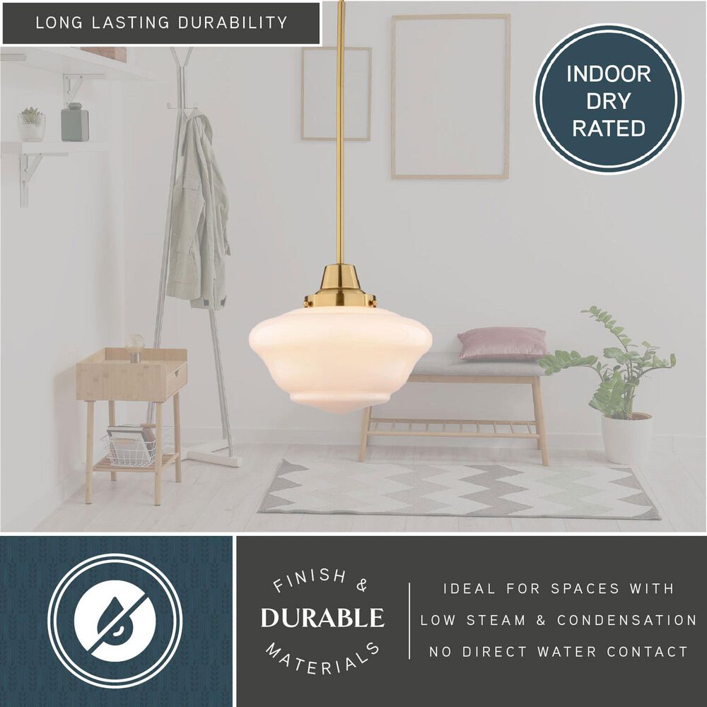 Vaxcel Eastgate 1-Light Pendant in Antique Gold, , large