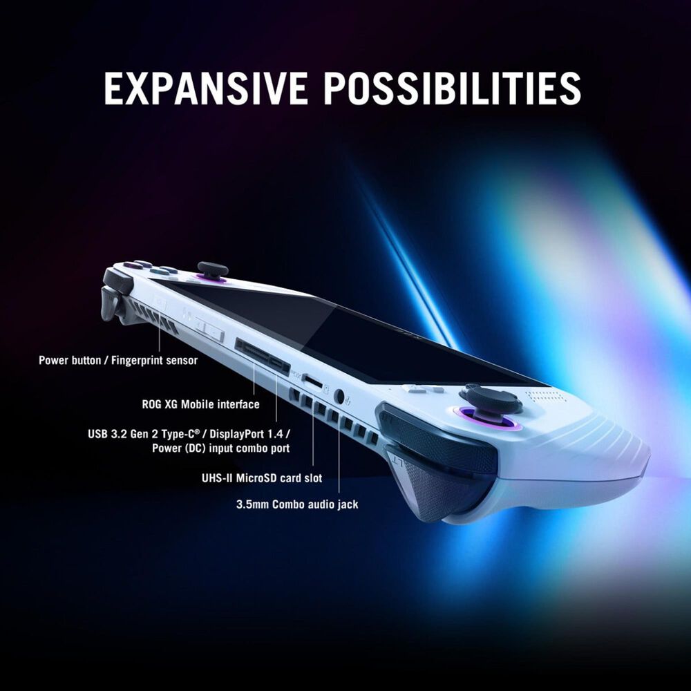 ASUS ROG Ally Gaming Console in White, , large